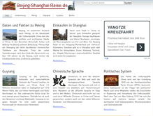 Tablet Screenshot of beijing-shanghai-reise.de